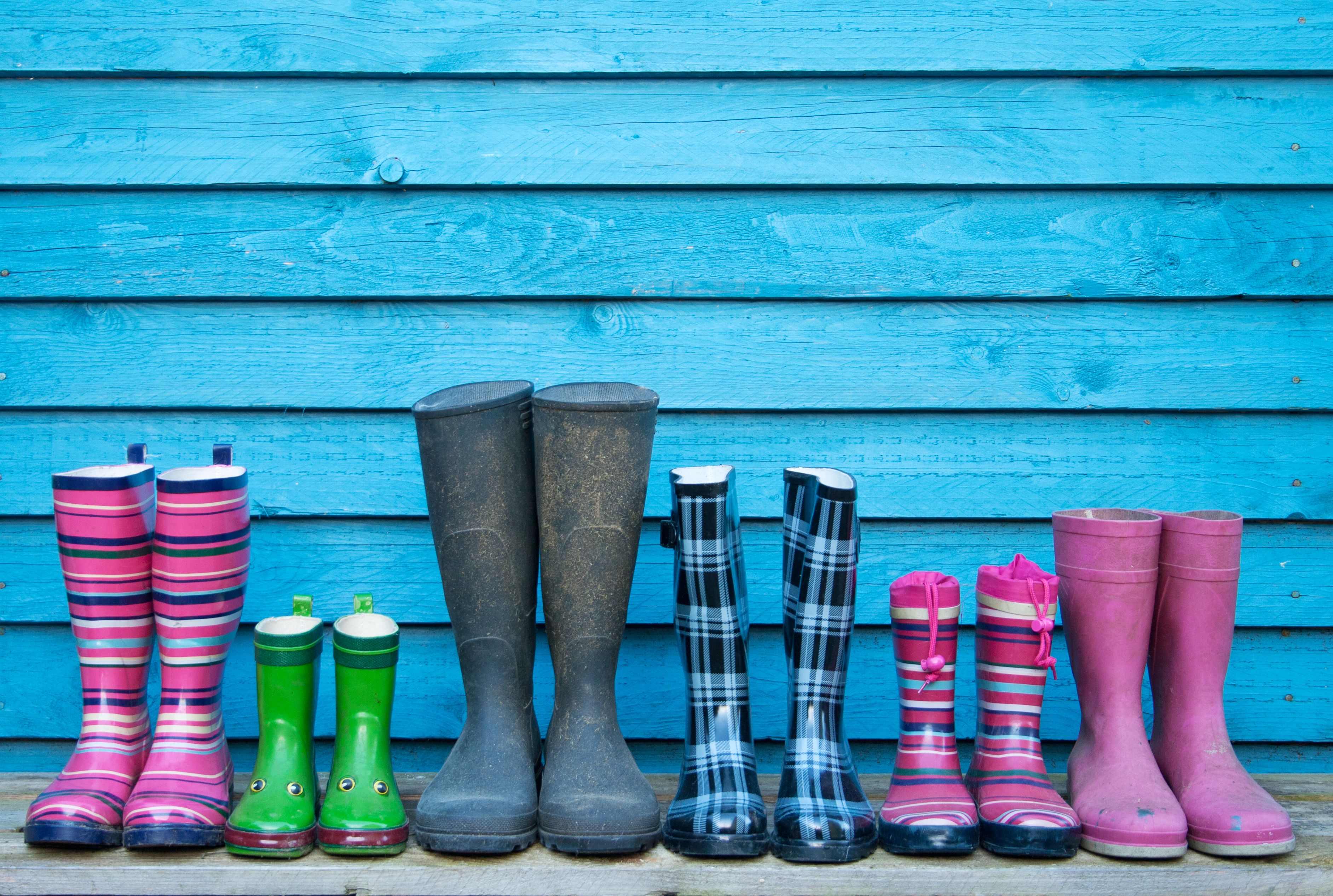 colloquial rain boots