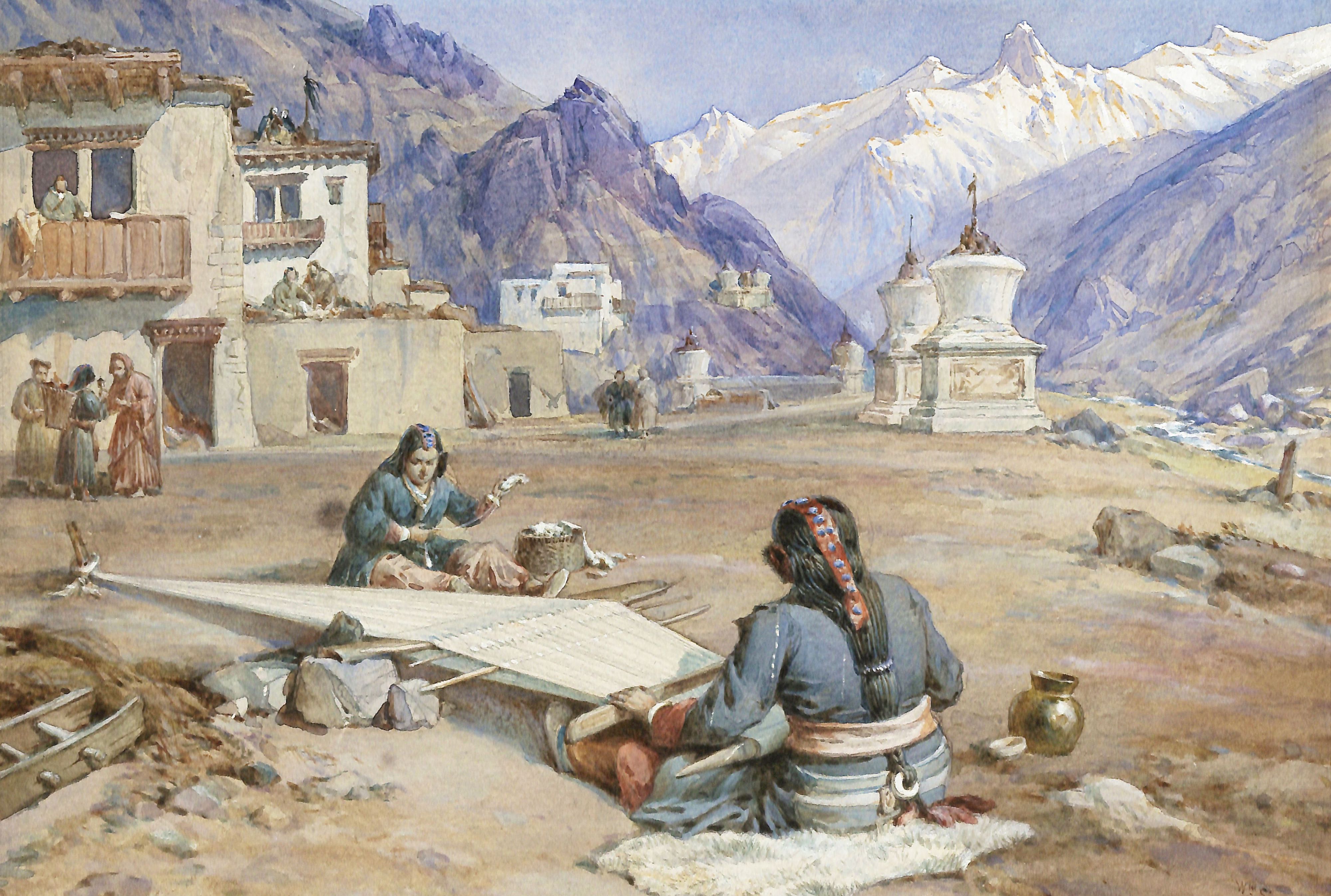 There S A Free Online Archive Of Pre 1900 Watercolors From Around