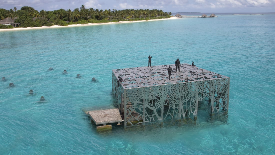 The Worlds First Intertidal Art Gallery Has Opened In The Maldives Mental Floss 8325