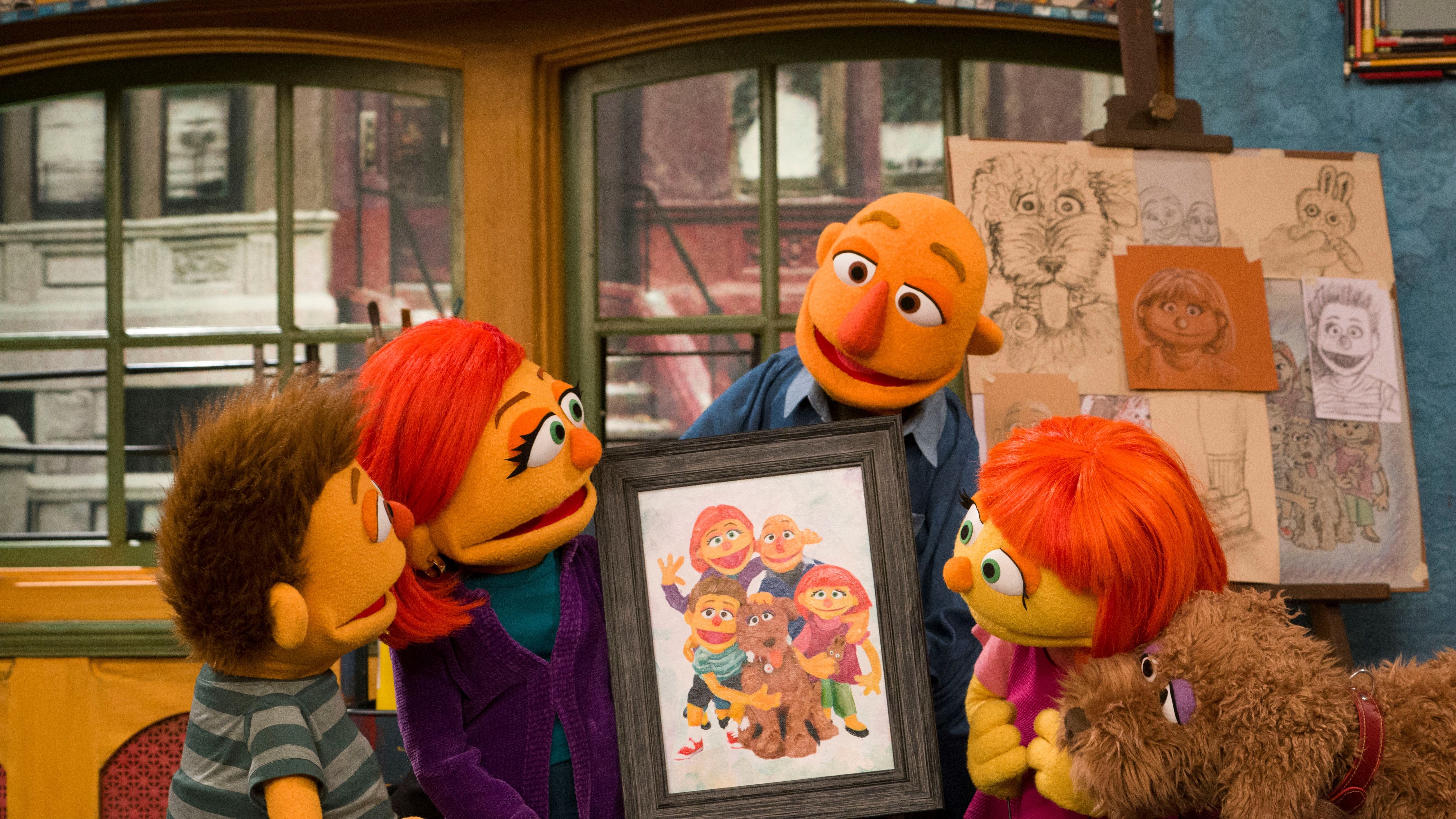 julia from sesame street doll