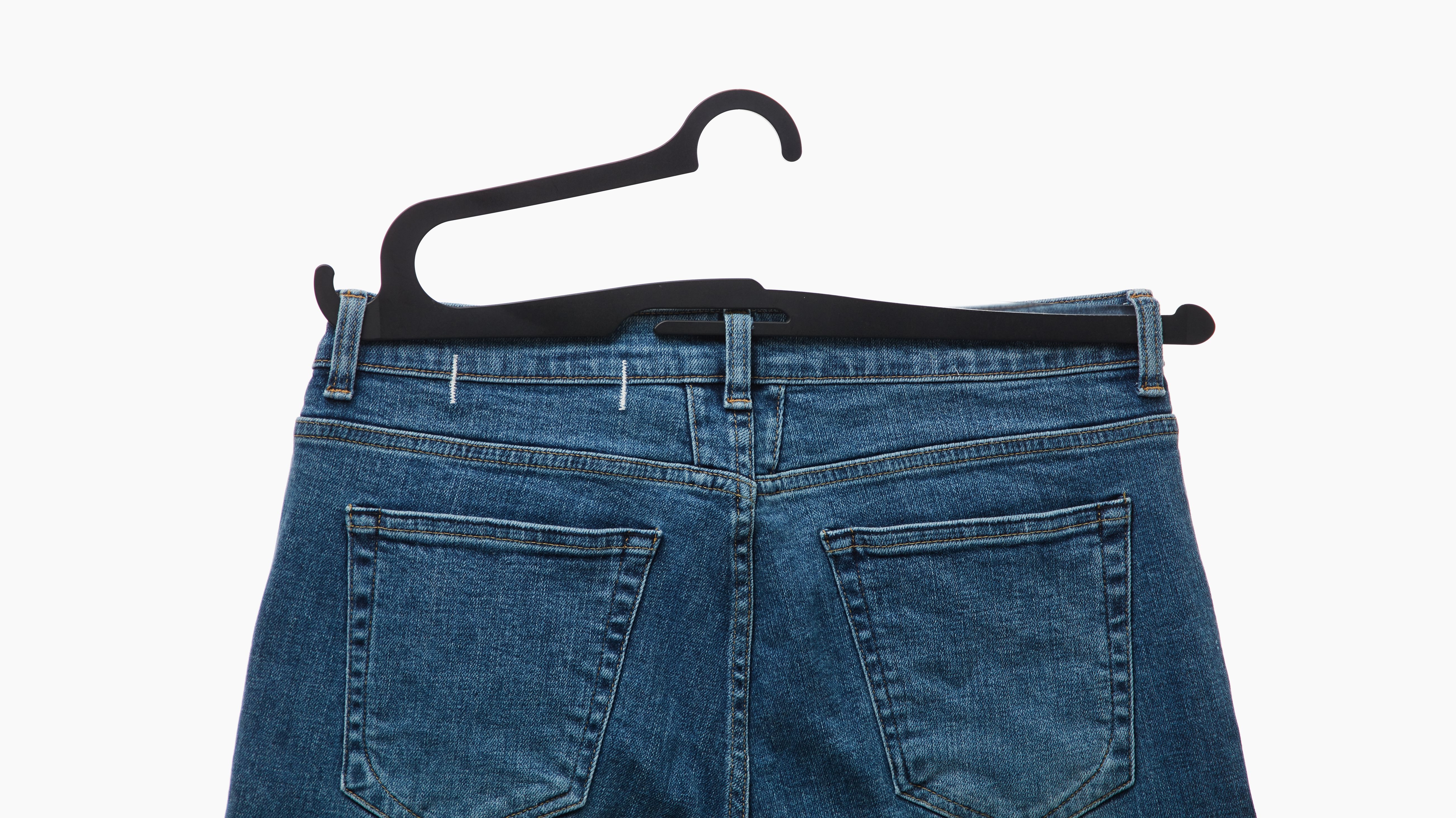 This Ingenious Hanger Makes Hanging Pants a Breeze, No Clips or Folds