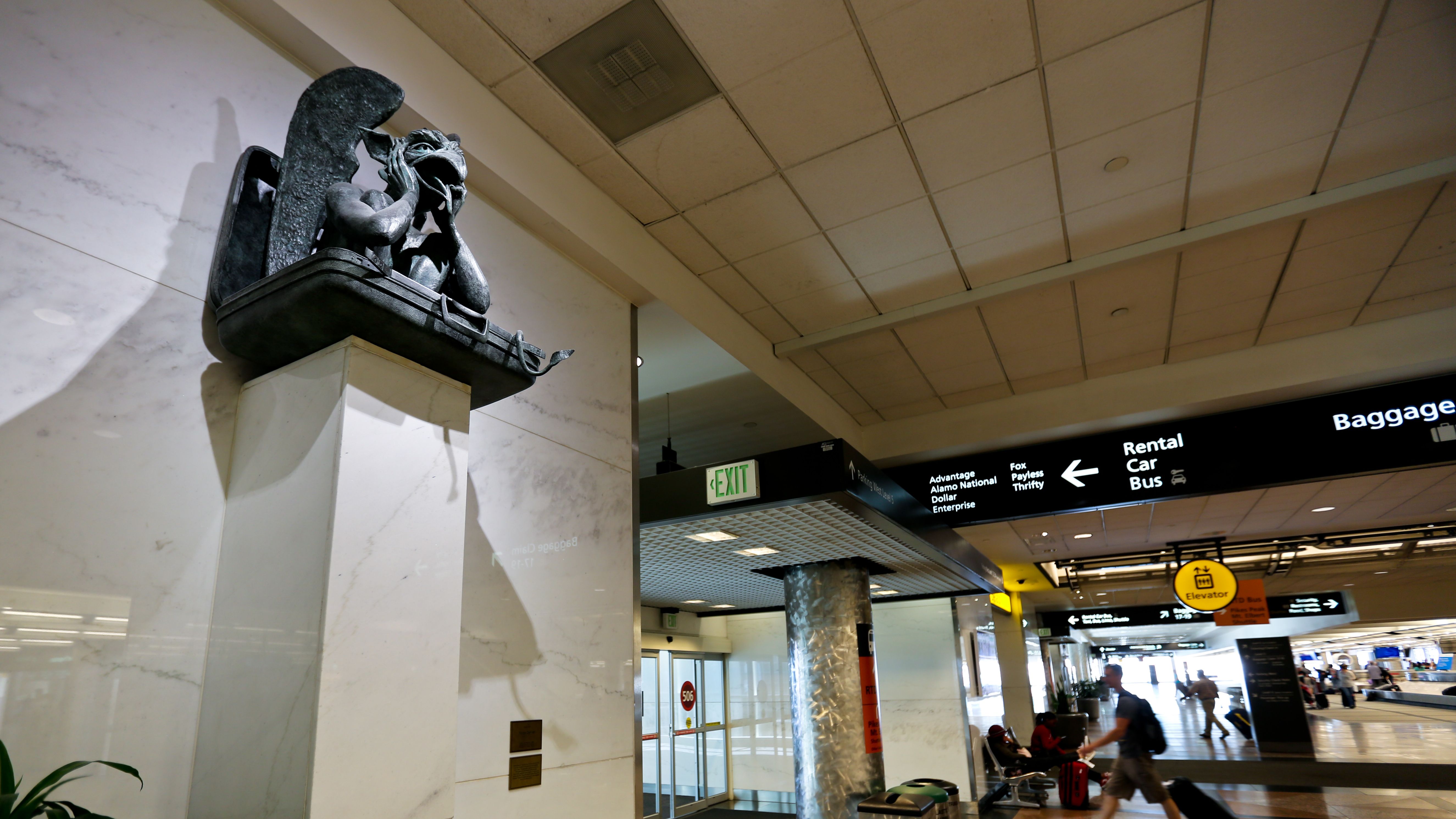 Denver International Airport Installs Talking Gargoyle As A Nod To Conspiracy Theories Mental Floss