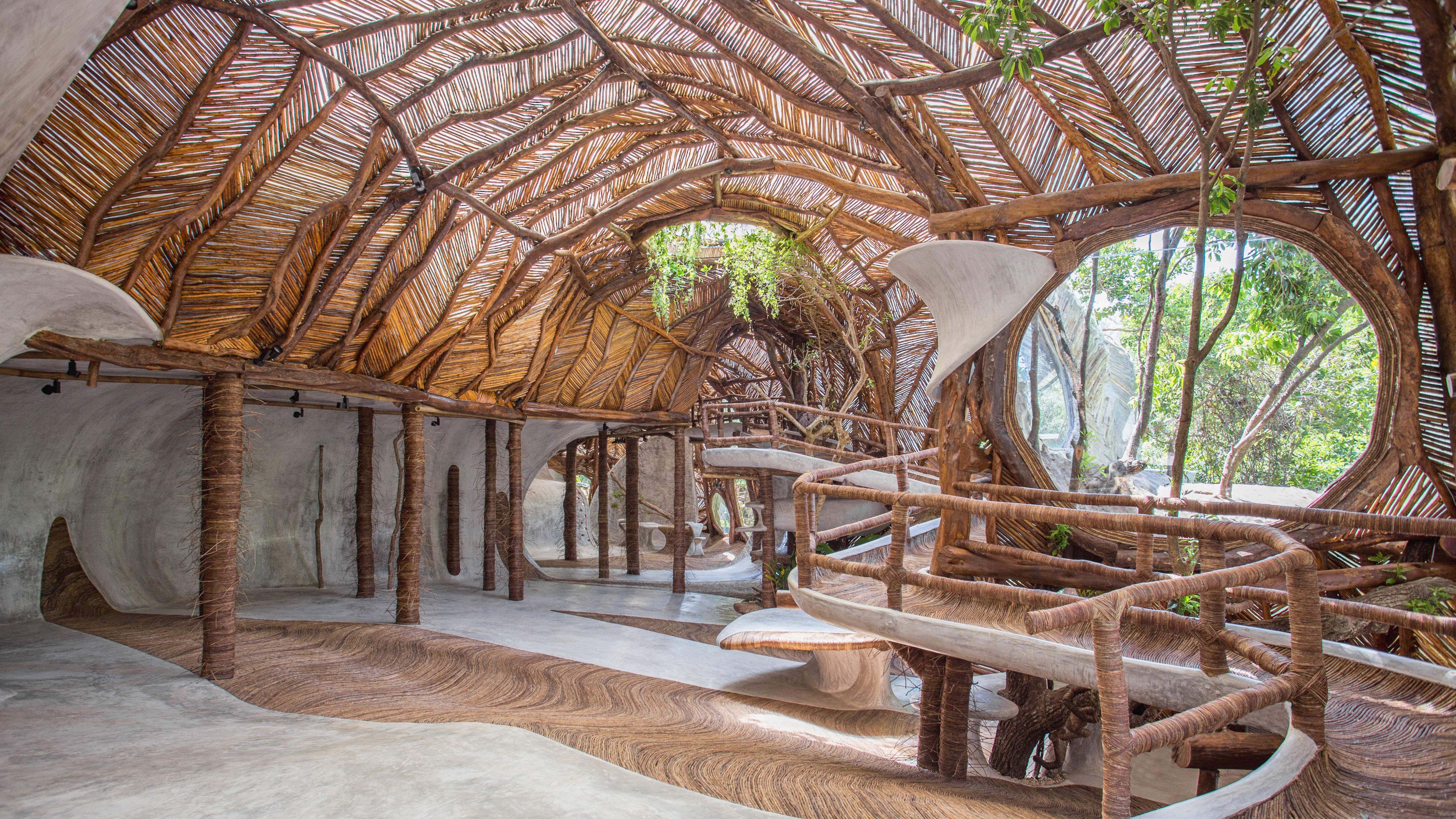Step Inside This Stunning, Nature-Inspired Art Gallery in Tulum, Mexico