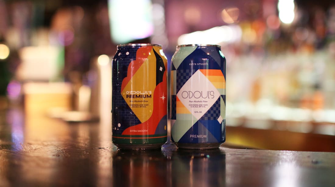 Graphic designer Mr. Kiji's designs for O'Doul's