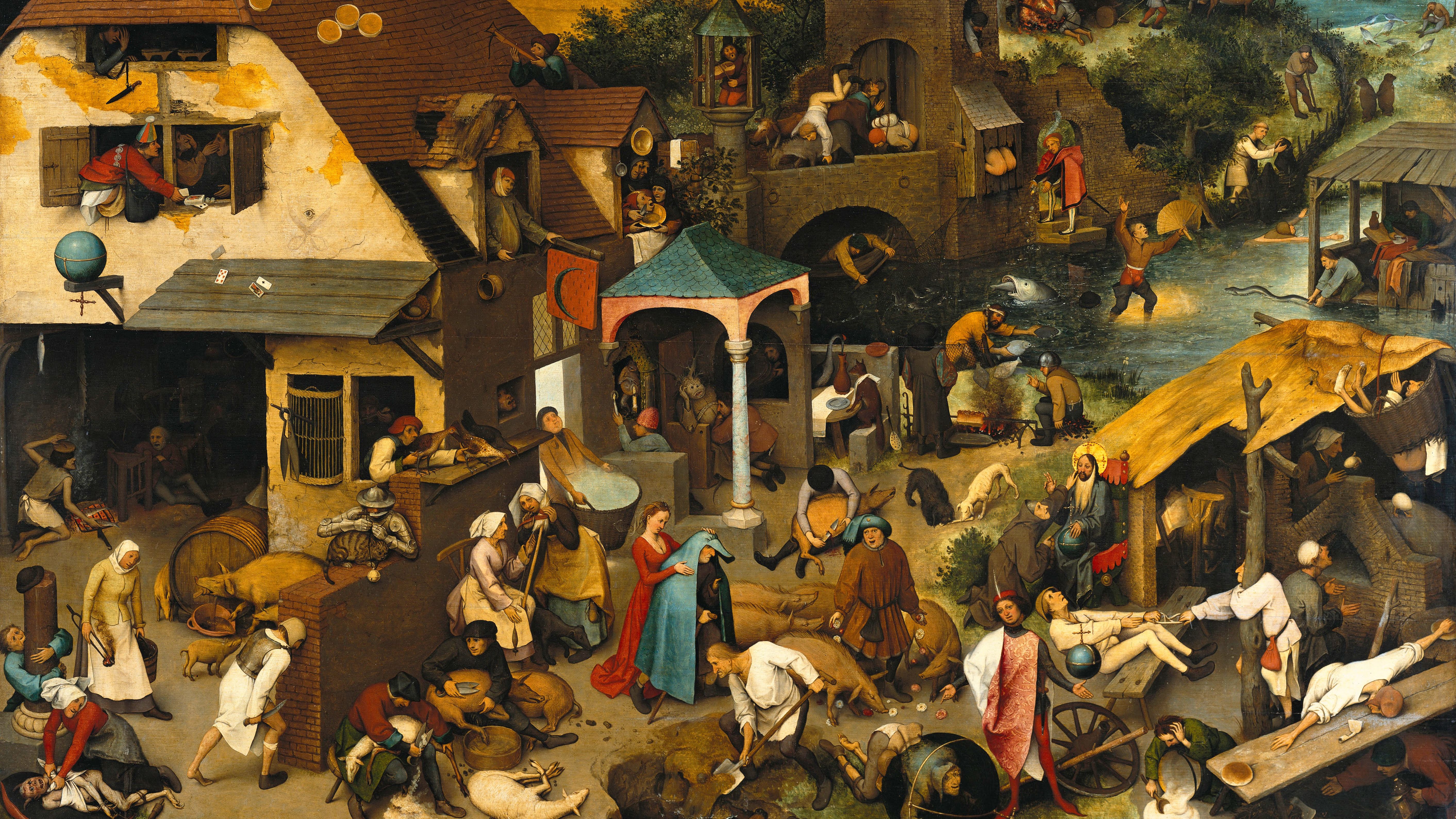 Can You Spot All The Hidden Sayings In This 450 Year Old Painting