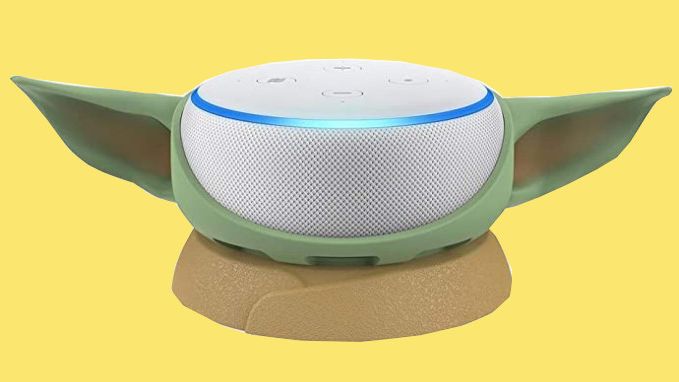 Baby Yoda Is Now an Amazon Echo Dot Base