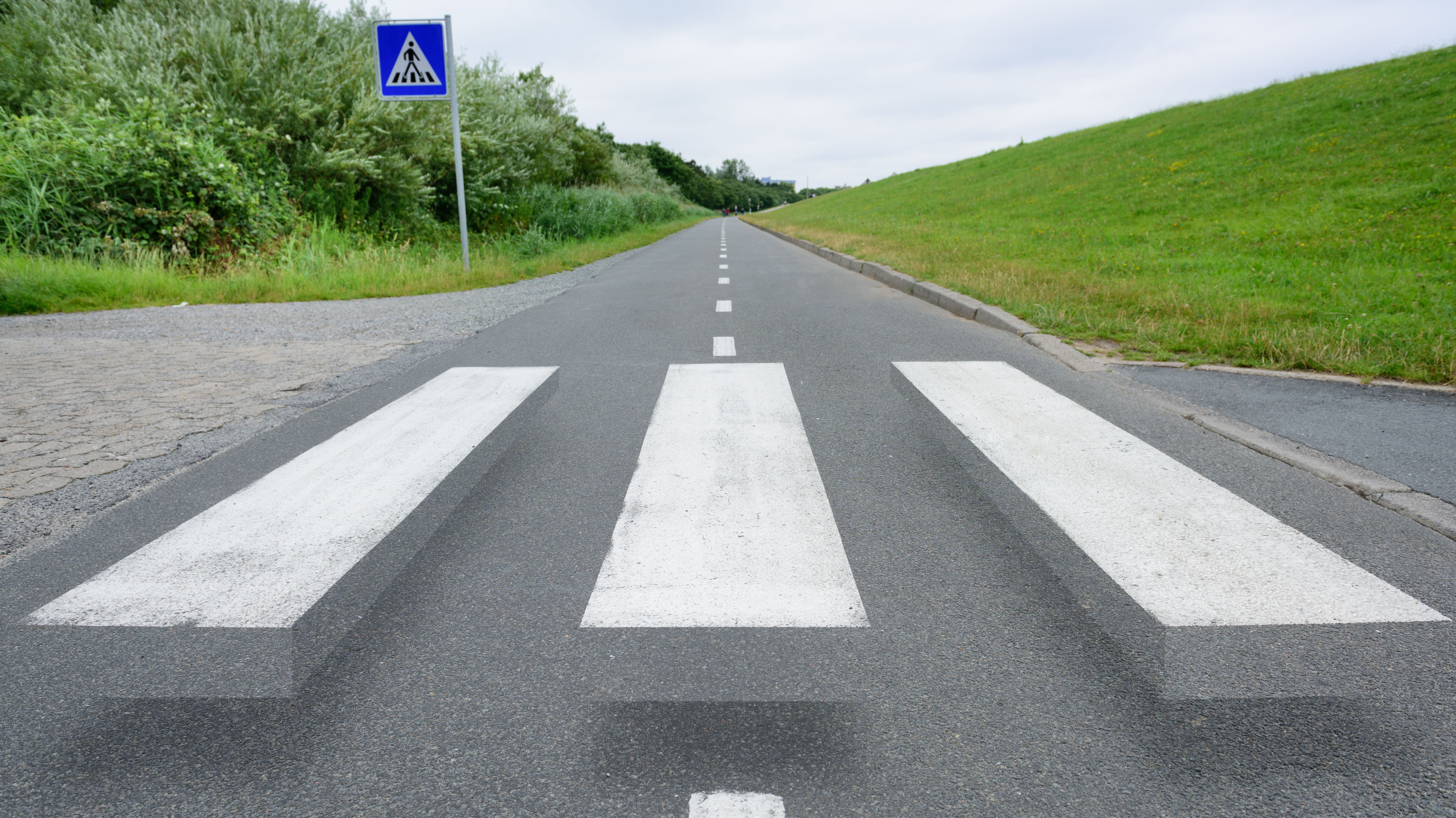 3d Zebra Crossing Crosswalk Is Making Pedestrians In North