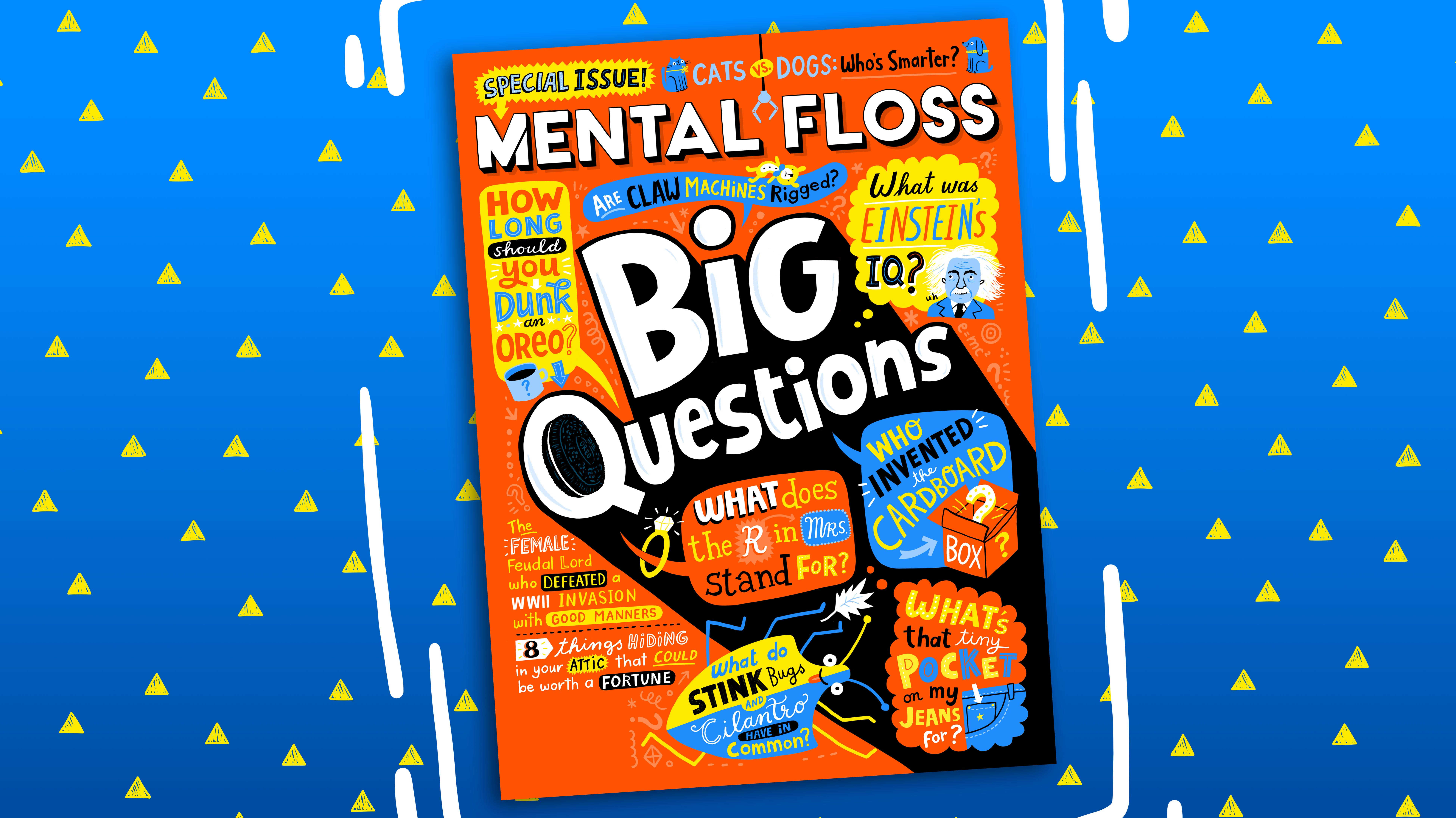 Surprise A Special Print Issue Of Mental Floss Magazine Is On Newsstands Now Mental Floss 