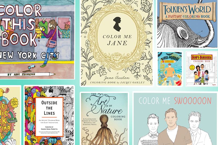 50 Amazing Coloring Books To Celebrate National Coloring Book Day Mental Floss