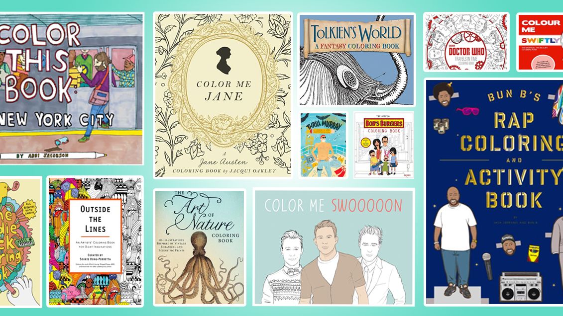 Download 50 Amazing Coloring Books To Celebrate National Coloring Book Day Mental Floss