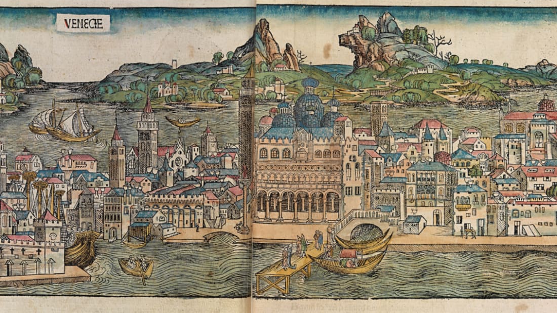 Hartmann Schedel, The Nuremberg Chronicles, Wikimedia Commons // Public Domain