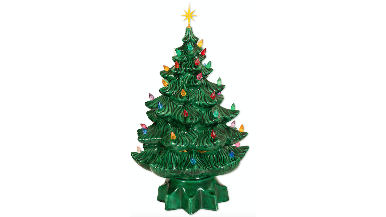 Vintage Ceramic Christmas Trees Are