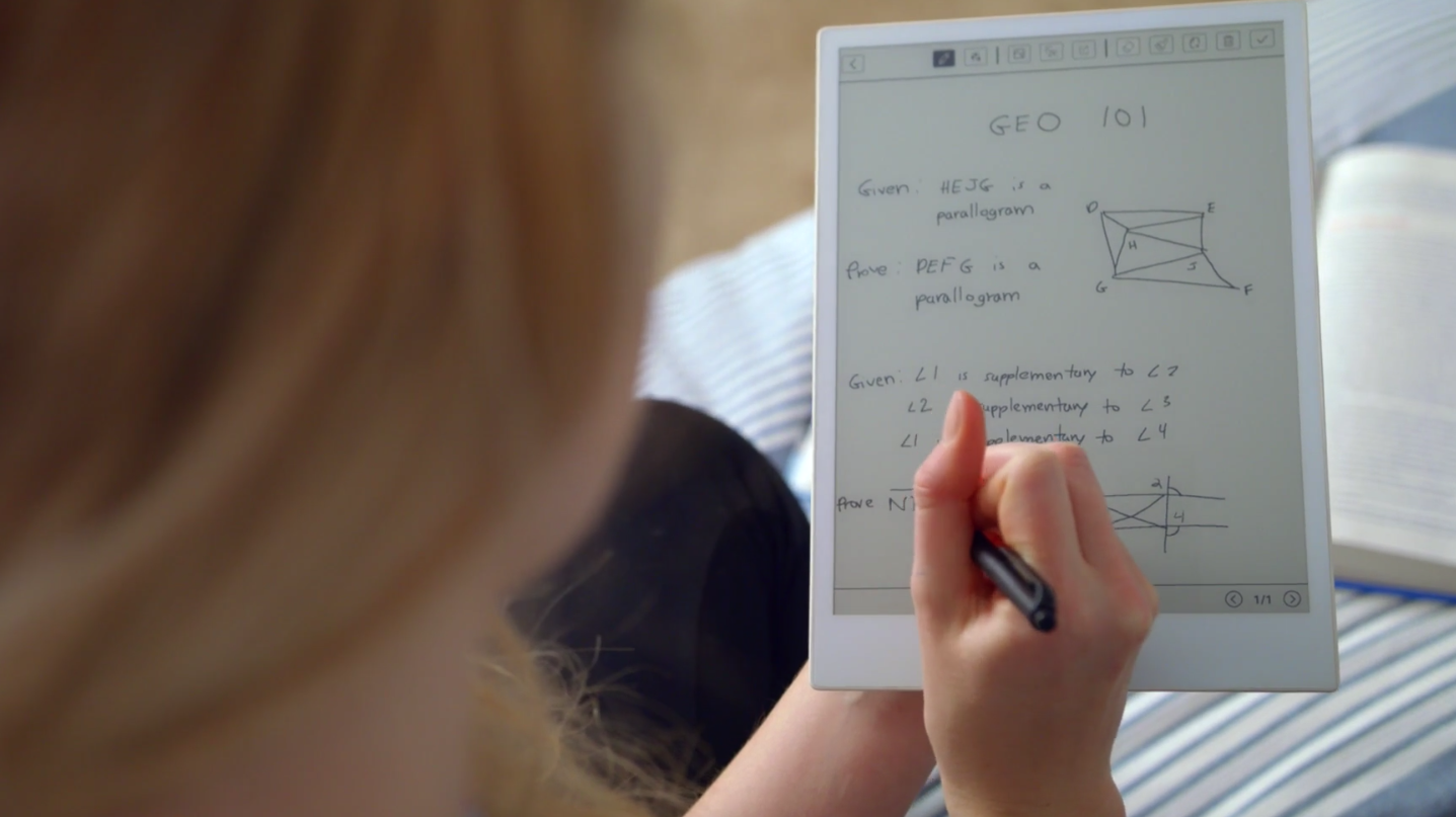 This EInk Android Tablet Feels Like Real Paper Mental Floss