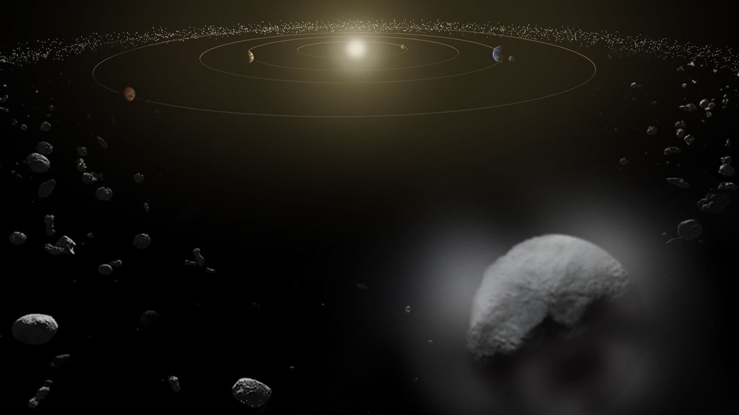 8 Astounding Facts About the Asteroid Belt | Mental Floss