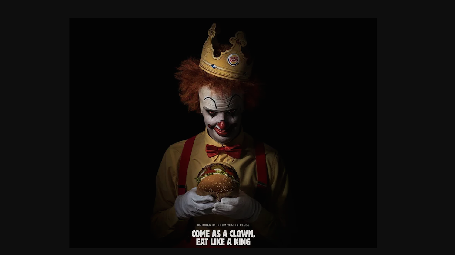 Burger King Taunts Mcdonald S By Offering Free Whoppers To Scary