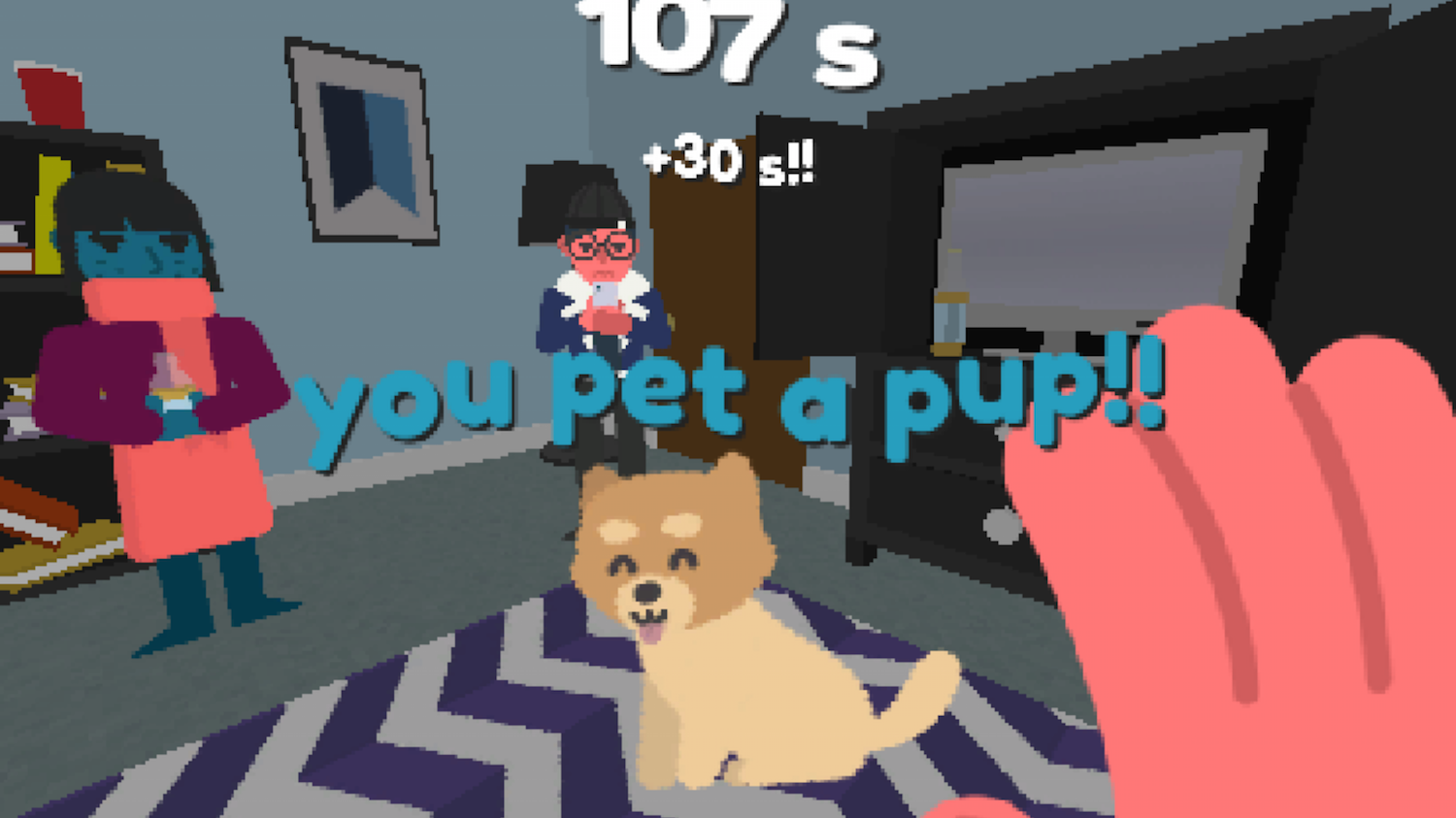 The Only Point of This Video Game Is to Pet Dogs at a Party Mental Floss