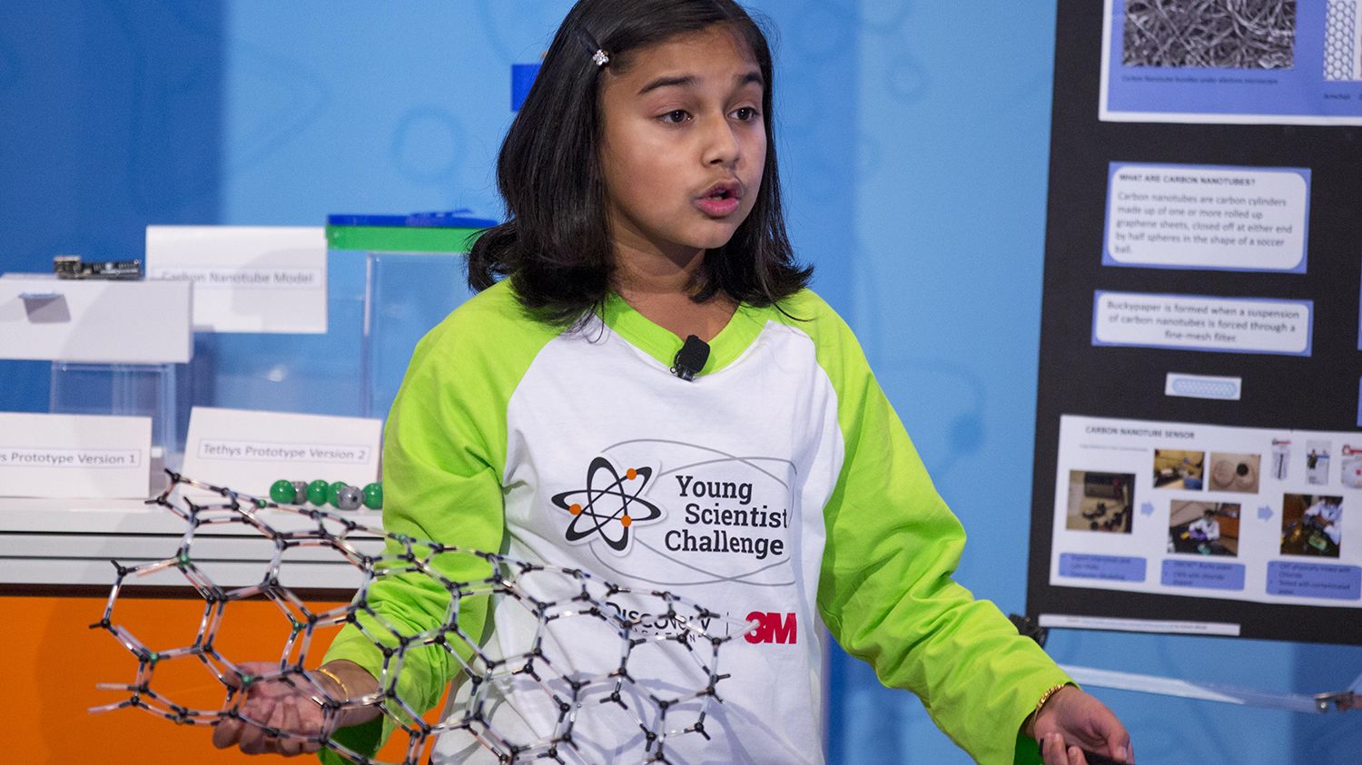 The 11-year-old is creating a better way to test lead in water