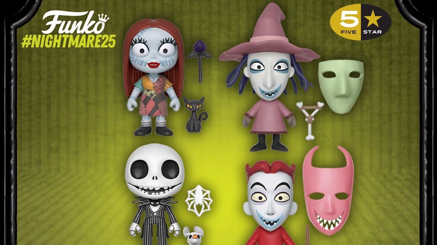 the nightmare before christmas funko pop train