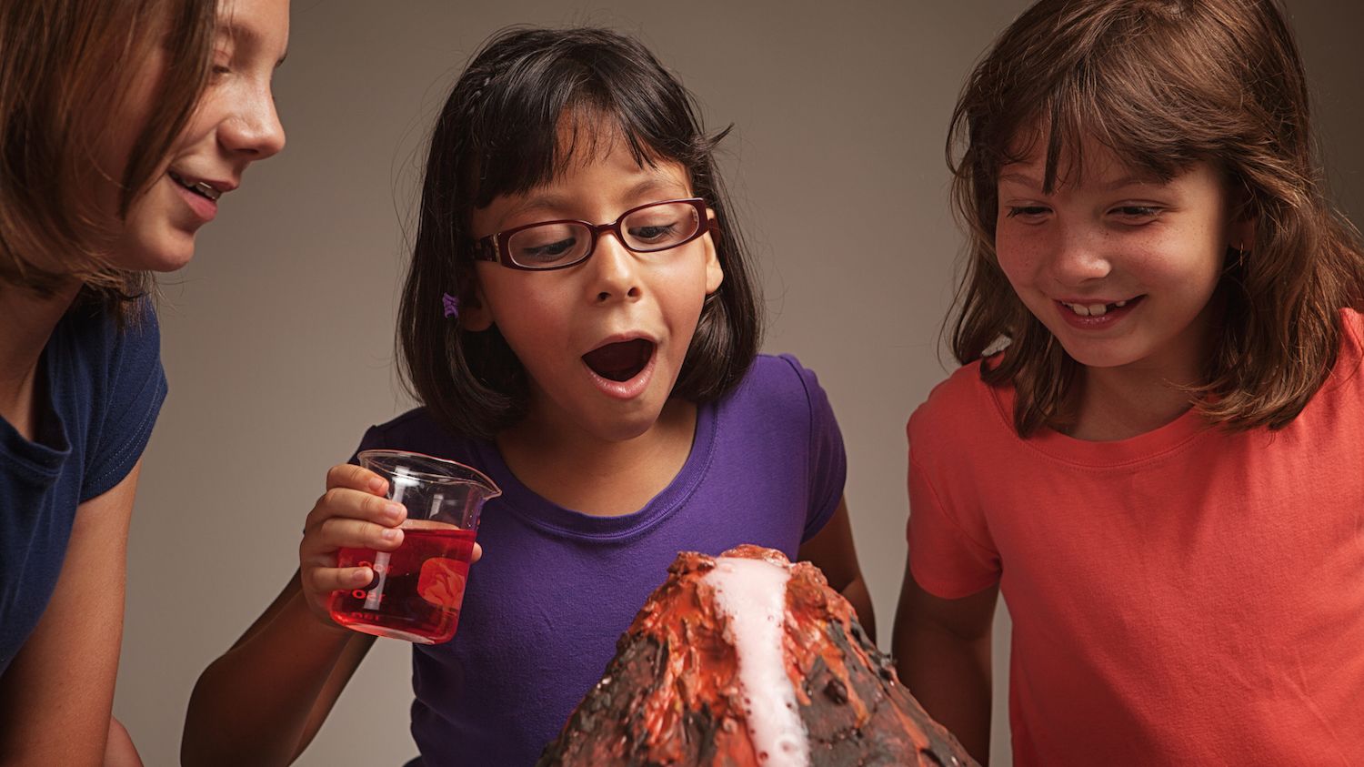 Giant BakingSodaandVinegar Volcano Tops Any Science Fair Project