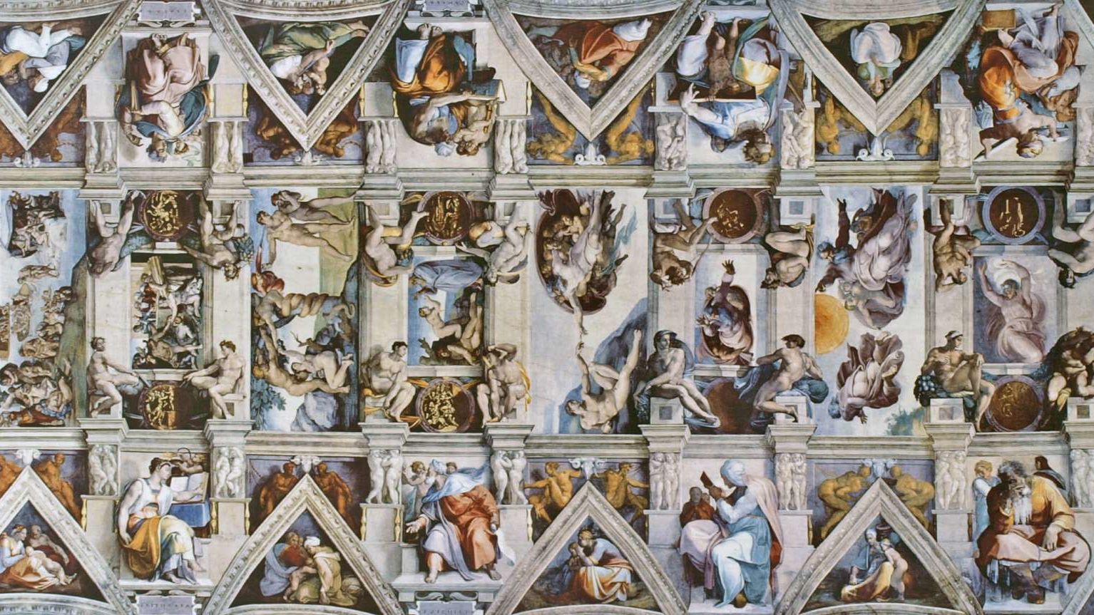 Пазл Clementoni Museum collection Michelangelo Сикстинская капелла (39406), 1000 дет.