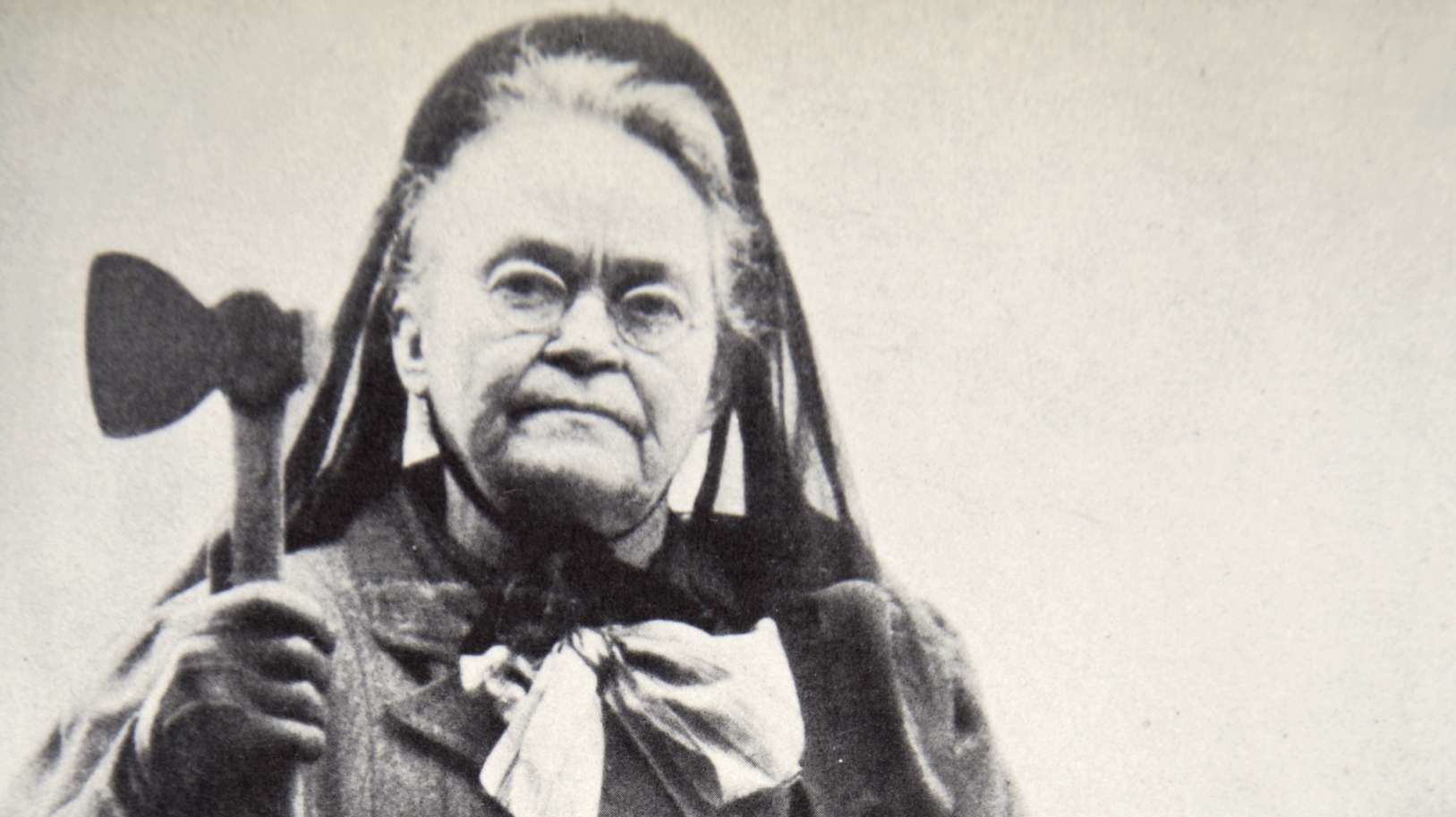 Carrie A. Nation, the Woman Who Attacked Alcoholism With a Hatchet