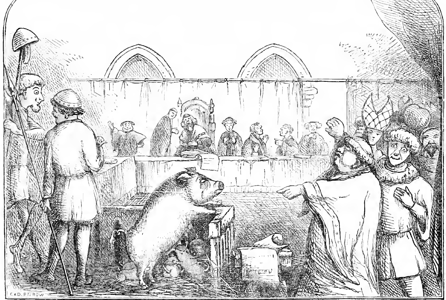 Image result for animal cartoon courtroom scene