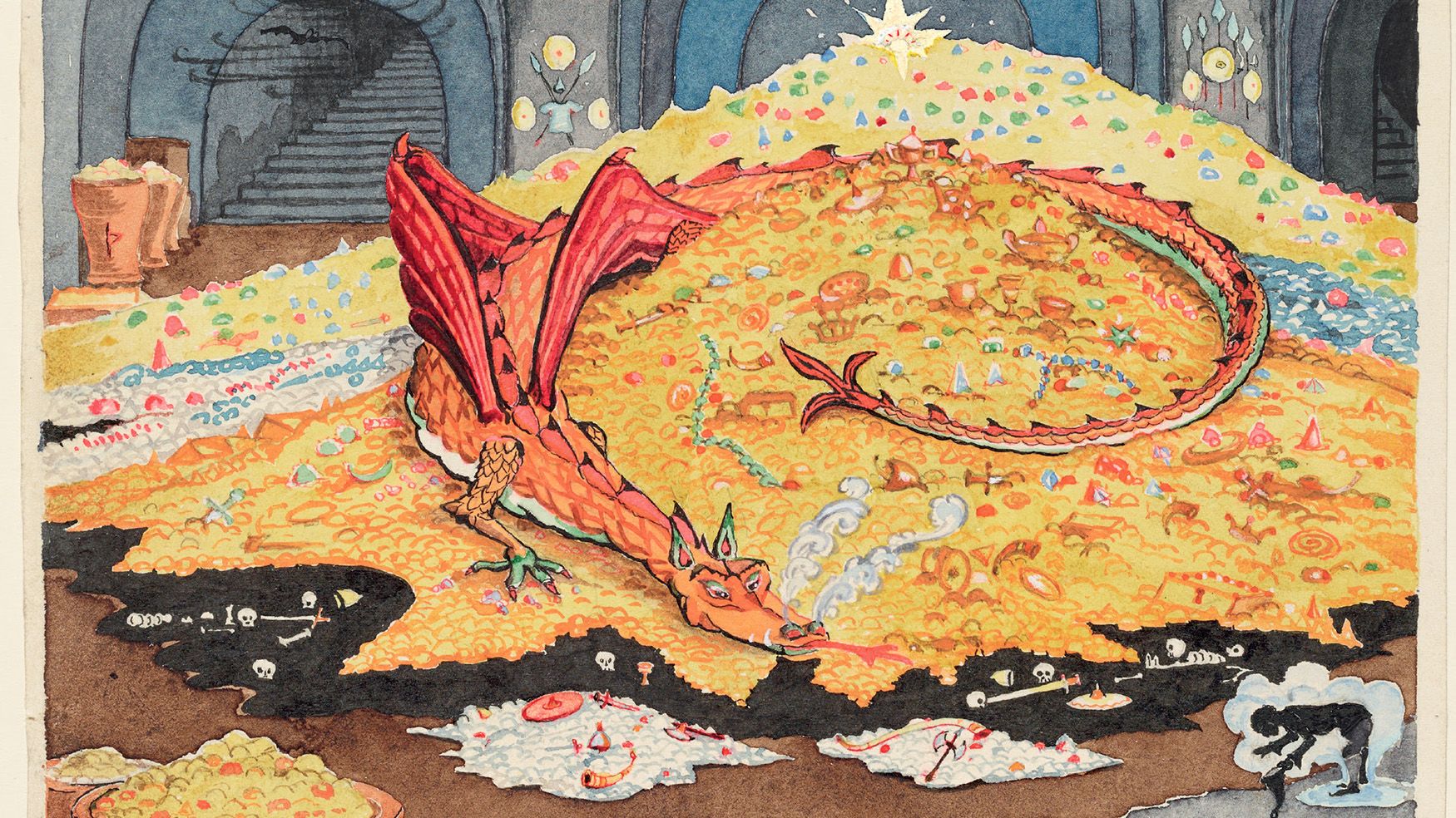 Original Drawings By Tolkien Are Coming To New York S Morgan Library Mental Floss
