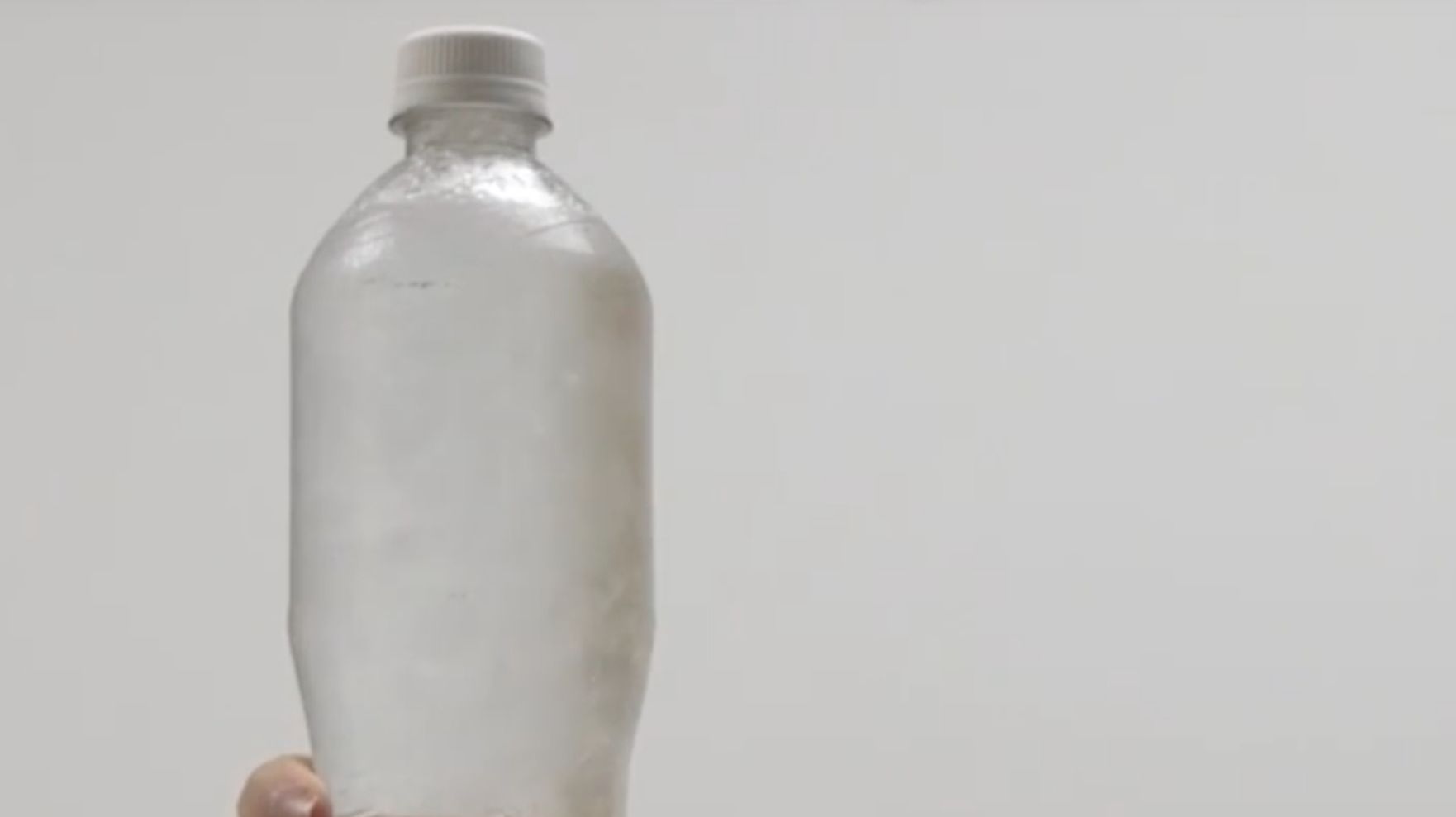 How to Freeze a Bottle of Water Instantly Video Mental Floss