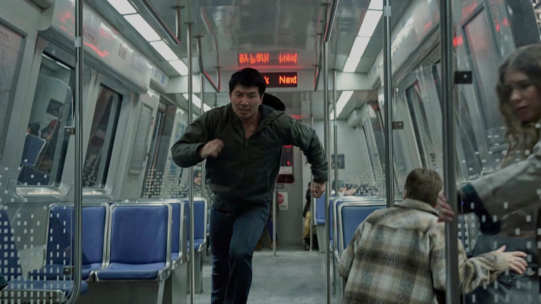 THE COPENHAGEN TEST -- Episode 108 -- Pictured: Simu Liu as Alexander -- (Photo by: Christos Kalohoridis/PEACOCK)