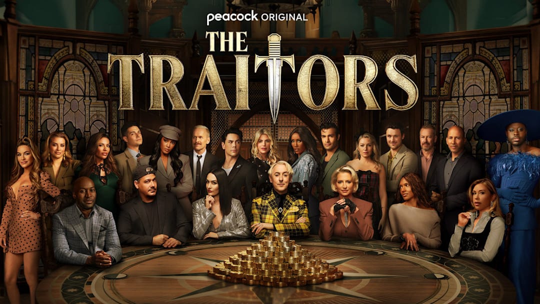 THE TRAITORS -- Pictured: "The Traitors" Key Art -- (Photo by: Peacock)