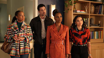 FOUND -- "Missing While Manipulated" Episode 217 -- Pictured: (l-r) Jacinte Blankenship as Norma, Brett Dalton as Detective Mark Trent, Shanola Hampton as Gabi Mosely, Gabrielle Walsh as Lacey -- (Photo by: Matt Miller/NBC)
