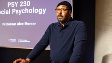 THE IRRATIONAL -- "Suddenly Alec" Episode 217 -- Pictured: Jesse L. Martin as Alec Mercer -- (Photo by: James Dittiger/NBC)