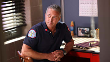 CHICAGO FIRE -- "Ride the Blade" Episode 13002 -- Pictured: Taylor Kinney as Kelly Severide -- (Photo by: George Burns Jr/NBC)