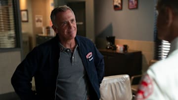 CHICAGO FIRE -- "A Monster In the Field" Episode 13001 -- Pictured: David Eigenberg as Christopher Herrmann -- (Photo by: Peter Gordon/NBC)