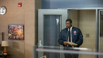 CHICAGO FIRE -- "Double Red" Episode 909 -- Pictured: Eamonn Walker as Wallace Boden -- (Photo by: Adrian S. Burrows Sr./NBC)
