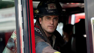 CHICAGO FIRE -- "A Monster In the Field" Episode 13001 -- Pictured: Jake Lockett as Sam Carver -- (Photo by: Peter Gordon/NBC)