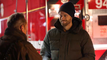 CHICAGO MED -- "Down In A Hole" Episode 1015 -- Pictured: Luke Mitchell as Dr. Mitch Ripley -- (Photo by: George Burns Jr/NBC)