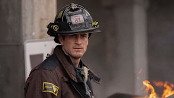 CHICAGO FIRE -- "Relief Cut" Episode 13012 -- Pictured: Jake Lockett as Sam Carver -- (Photo by: Peter Gordon/NBC)
