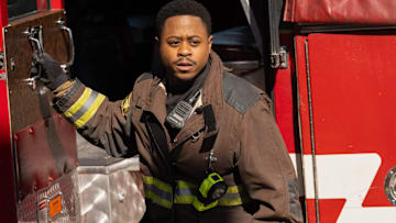 CHICAGO FIRE -- "Permanent Damage" Episode 13019 -- Pictured: Daniel Kyri as Darren Ritter -- (Photo by: Peter Gordon/NBC)