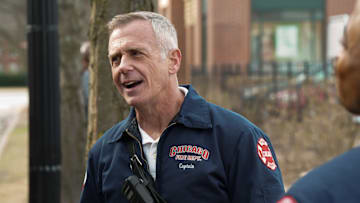 CHICAGO FIRE -- "Cut Me Open" Episode 13020 -- Pictured: David Eigenberg as Christopher Herrmann -- (Photo by: Elizabeth Sisson/NBC)