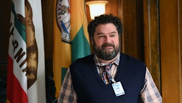 MR. MAYOR -- "Pilot" Episode 101 -- Pictured: Bobby Moynihan as Jayden Kwapis -- (Photo by: Mitchell Haddad/NBC)