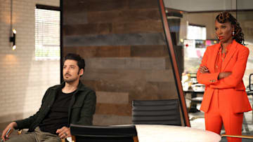 FOUND -- "Missing While Hated" Episode 207 -- Pictured: (l-r) Karan Oberoi as Dahn, Shanola Hampton as Gabi