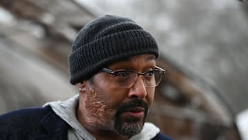 THE IRRATIONAL -- "Scorched Earth" Episode 108 -- Pictured: Jesse L. Martin as Alec Mercer -- (Photo by: Sergei Bachlakov/NBC)