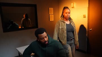 CHICAGO P.D. -- "The Good Shepherd" Episode 12012 -- Pictured: (l-r) LaRoyce Hawkins as Kevin Atwater, Toya Turner as Kiana Cook -- (Photo by: Elizabeth Sisson/NBC)