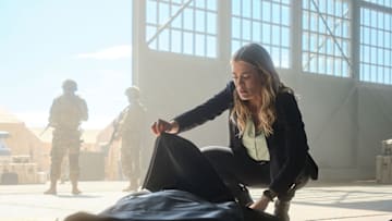 THE HUNTING PARTY -- "Clayton Jessup" Episode 102 -- Pictured: Melissa Roxburgh as Rebecca 'Bex' Henderson -- (Photo by: David Astorga/NBC)