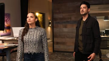 FOUND -- "Missing While Misidentified" Episode 212 -- Pictured: Gabrielle Walsh as Lacey, Karan Oberoi as Dahn -- (Photo by: Matt Miller/NBC)