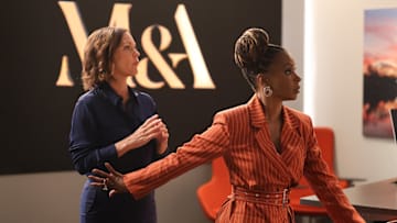 FOUND -- "Missing While Manipulated" Episode 217 -- Pictured: (l-r) Kelli Williams as Margaret, Shanola Hampton as Gabi Mosely -- (Photo by: Matt Miller/NBC)