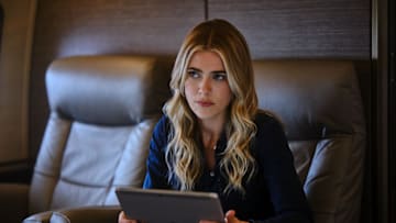 THE HUNTING PARTY -- "Roy Barber" Episode 105 -- Pictured: Melissa Roxburgh as Rebecca 'Bex' Henderson -- (Photo by: David Astorga/NBC)