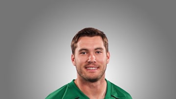 Jun 26, 2014; Saskatchewan Roughriders quarterback Seth Doege poses for a photo. Mandatory Credit: Imagn Images