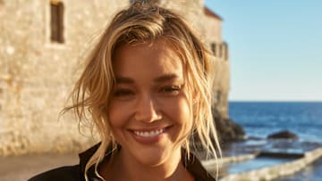 Olivia Ponton was photographed by James Macari in Montenegro. 